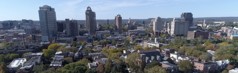 overview of New Haven, CT